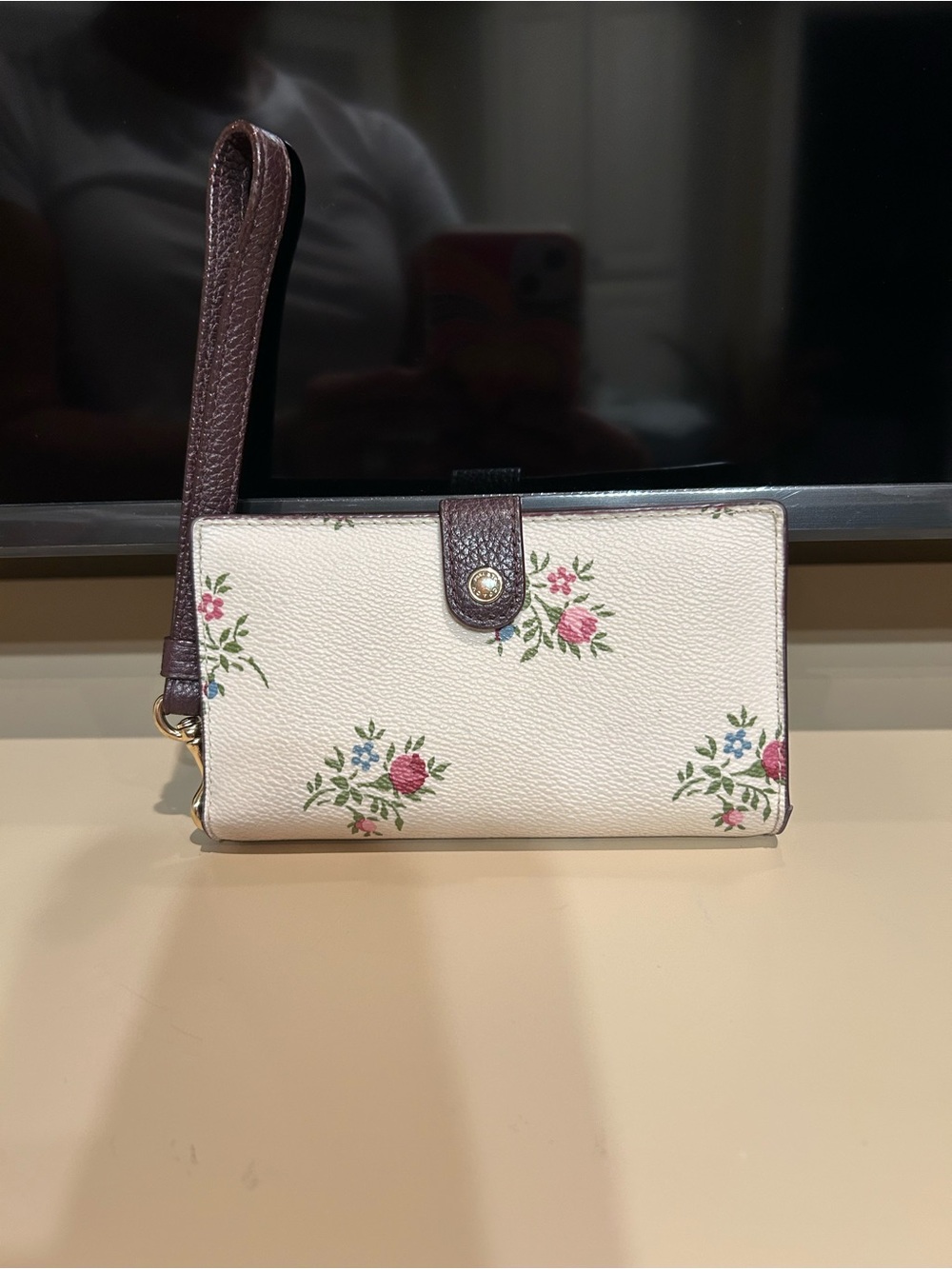 Coach Floral Wallet/Wristlet